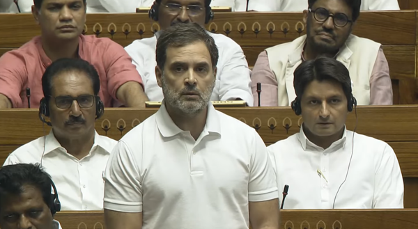 'Truth is expunged in Modi's world', says Rahul after parts of his speech in Lok Sabha removed